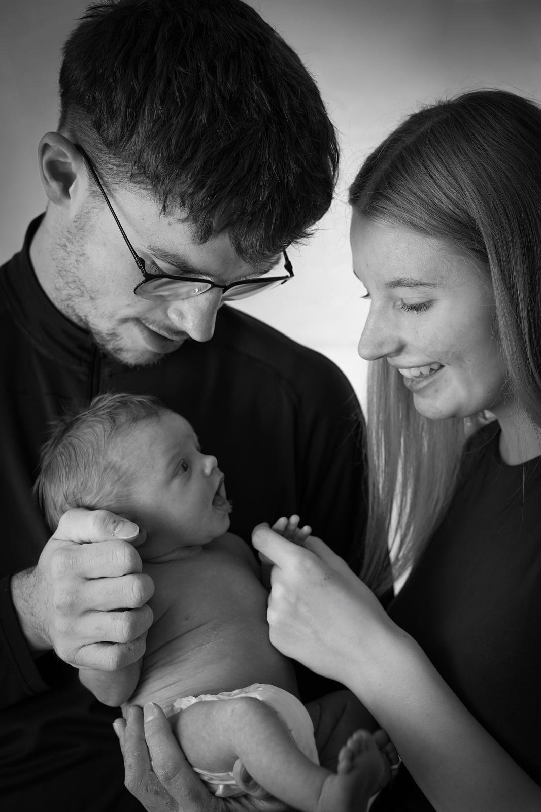 Parents with newborn